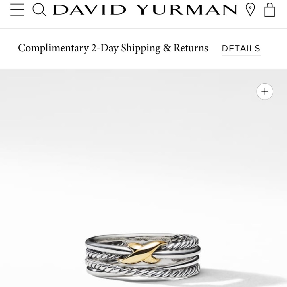 David Yurman ‘X Crossover’ Ring